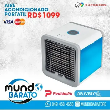 Aire frio portatil acondicionado ventilador personal abanico