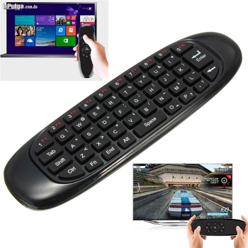Air mouse teclado con mouse inalámbrico para smart tv pc celular