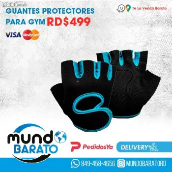 Guantes para gym ejercicio fitness terapia. guantillas