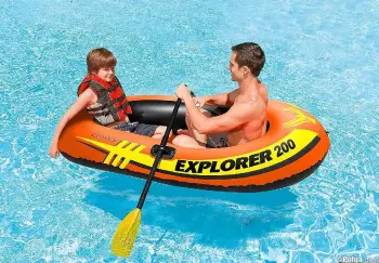 Bote inflable para 2 personas. inflable. playa. piscina. semana santa