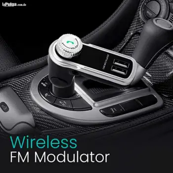 Transmisor fm bluetooth para carro modulador fm cargador usb