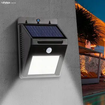 Lámpara solar luz lámpara de emergencia automática sensor movimient