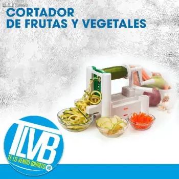 Spiraletti faberware rebanar triturar y rizar cortador de vegetales y