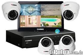 Sistema de camaras de seguridad 1080p hd monitor –dvr-camaras-instal