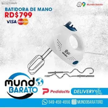 Batidora de mano 250w excelente calidad profesional duradera.