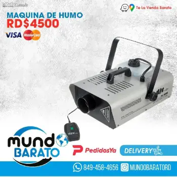 Maquina de humo 1200w potente bastante humo