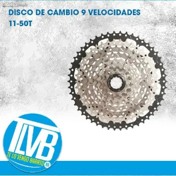 Discos de cambios para bicicleta 9 velocidades 11-50t bicicleta de mon