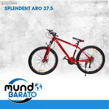 Bicicleta splendent aro 29 mtb complementos shimano 100 aluminio