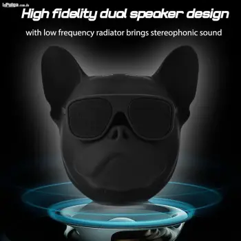 Bocina bulldog altavoz inalámbrico hi-fi recargable