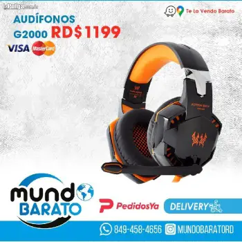 Auriculares audifonos con microfono g2000 kotion each g4000