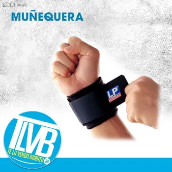 Muñequera para gym ejercicio fitness terapia lesión