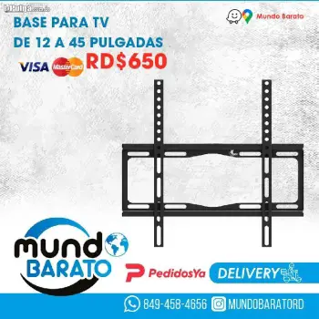 Base para tv de 32 - 55 variedad de tamaños smart tv lcd led plasma