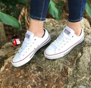 Tenis converse all star chuck taylor blanco original 2023