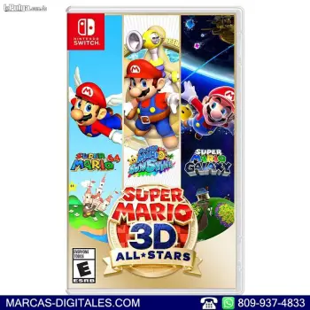 Super mario 3d all star juego para nintendo switch