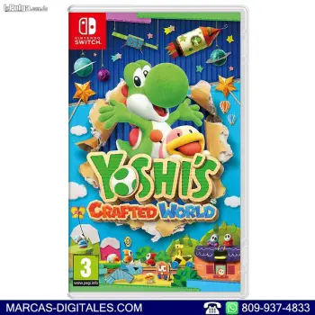 Yoshis crafted world juego para nintendo switch