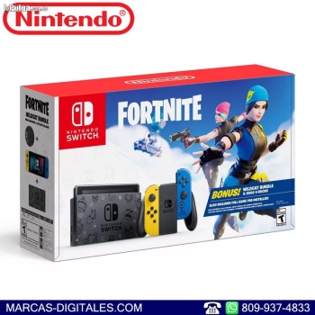 Nintendo switch neon joy-con hac-001-01 edicion fortnite