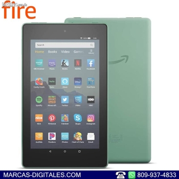 Fire hd 7 tablet de 7 pulgadas 16gb wifi puerto microsd color verde