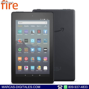 Fire hd 7 tablet de 7 pulgadas 16gb wifi puerto microsd color negro