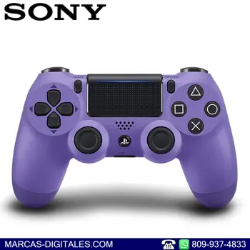 Sony dualshock 4 control para ps4 color purpura electrico