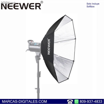 Neewer softbox octagonal de 24 pulgadas con montura tipo bowens