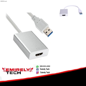 Adaptador hdmi a usb