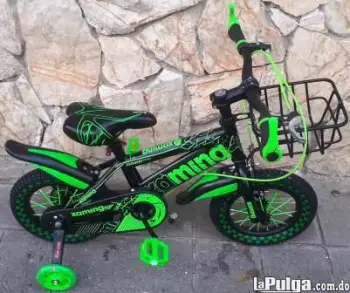 Bicicleta bmx never green  aro 12  2023 zona colonial