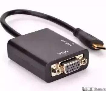 Convertidor vga a hdmi cable hd