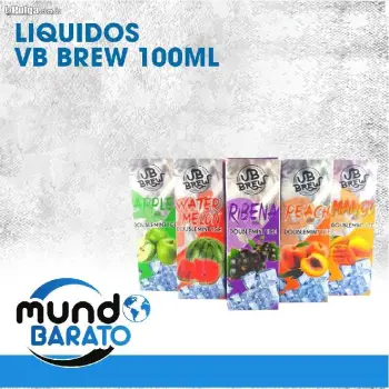 Liquidos para vape ub brew doble ice sabores variados vaper doble frio