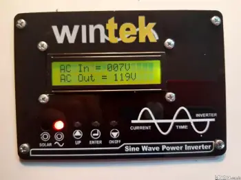 Inversor senoidal sinusoidal auto solar  2.5k