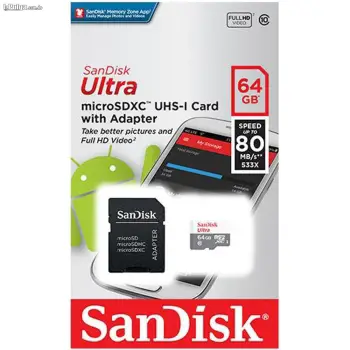 Memoria micro sd 64gb sandisk