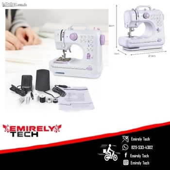 Mini maquina coser multi funcional automática manual