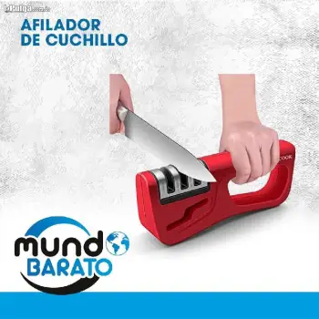 Afilador amolador de cuchillos manual profesional cocina