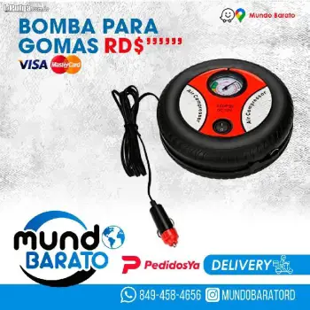 Compresor de aire portátil para gomas 12v cauchos bomba