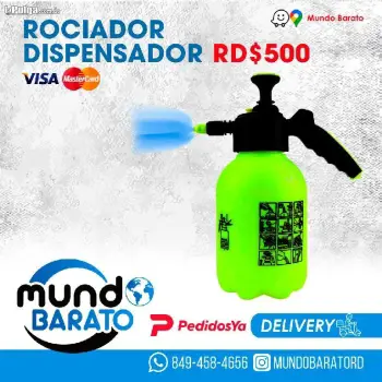 Fumigador rociador asperjador desinfectante asperjadora bomba de presi