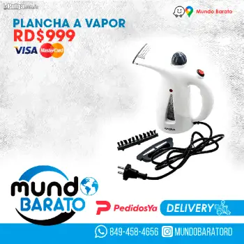 Plancha a vapor portatil ideal para paca ropa negocio planchar