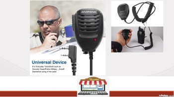 Altavoz microfono megafono para radios baofeng