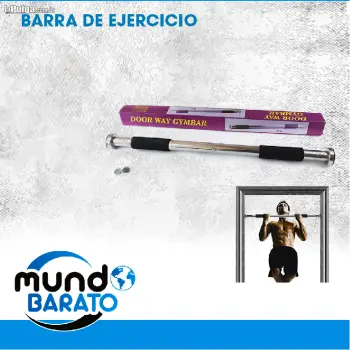 Barra de ejercicio extensibles para puertas barra de dominadas