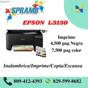 Impresoras l3110 l3250 l3260 epson ecotank. original sistema continuo