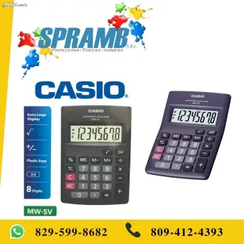 Calculadora casio mw 5v