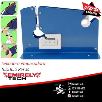 Sellador de bolsas de cinta empacadora de acero precintadora selladora