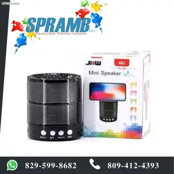 Mini speaker recargable jhw 882