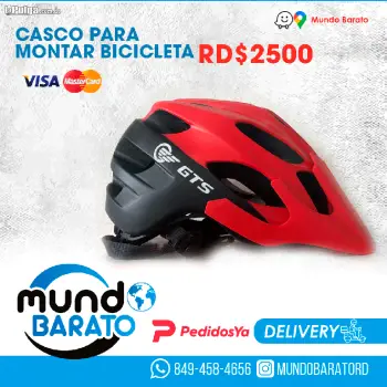 Casco gts para ciclismo hombre y mujer variedad de colores bicicleta a