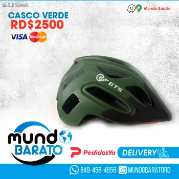 Casco gts con luz para ciclismo hombre y mujer variedad de colores bic