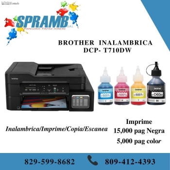 Brother  inalambrica   dcp- t710dw