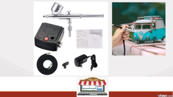 Compresor de aerografo maquillaje mini compresor de pintura pulverizad