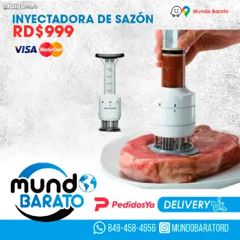 Inyector de salsas para carne profesional aguja ablandadora sabor bb