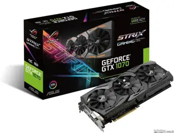 Tarjeta de video asus rog strix gtx 1070 nvidia geforce