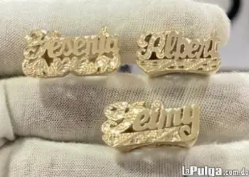 Anillos personalizados oro 14kt La Pulga Virtual