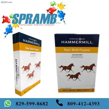 Resma de papel bond hammermill