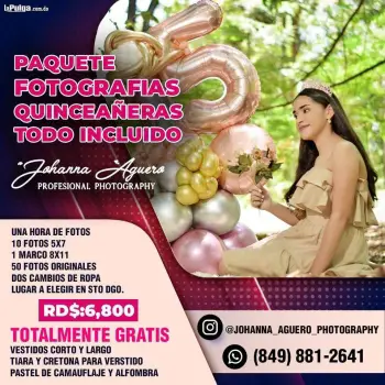 Oferta para quinceañeras con vestidos y tiara incluido totalmente g.